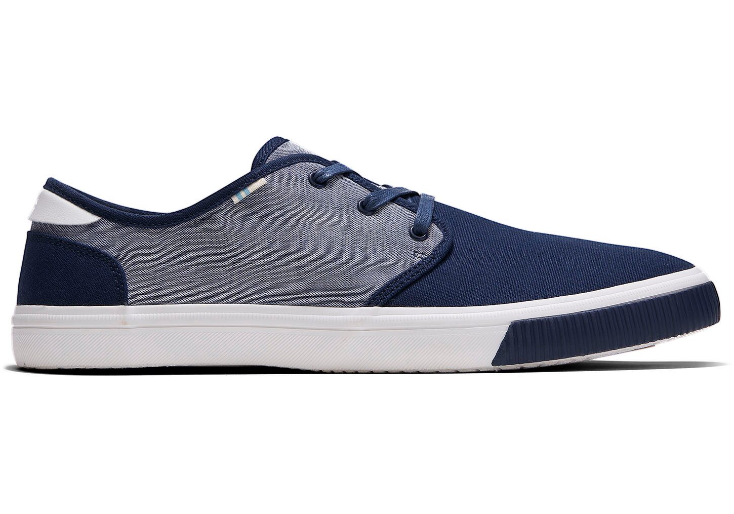 Toms Topanga Two Tone Canvas Carlo - Mens Sneakers - Navy - NZ - 872160UIT